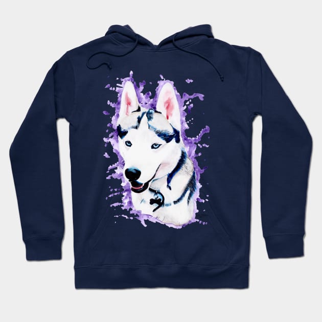 Husky Hoodie by lucafon18